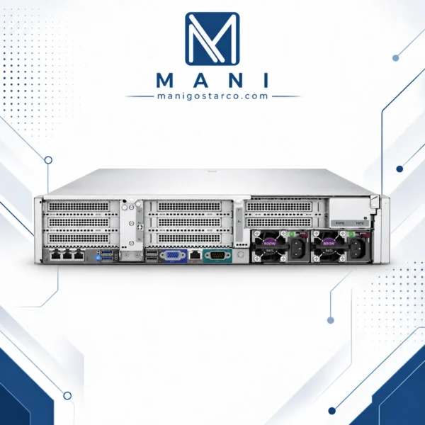 نمای پشت سرور HPE ProLiant DL560 Gen10