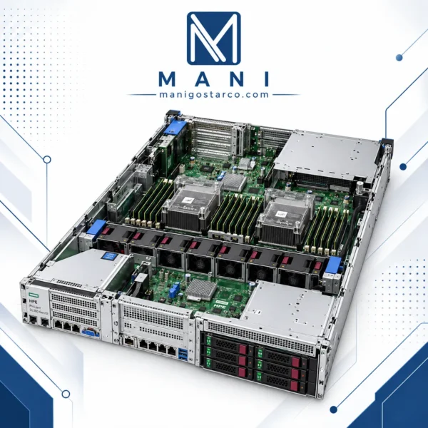 نمای داخل سرور HPE ProLiant DL380 G10
