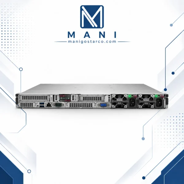 نمای پشت سرور HPE ProLiant DL360 Gen12
