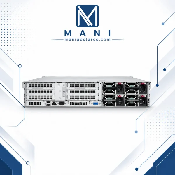 نمای پشت سرور HPE Proliant DL380 12LFF G11